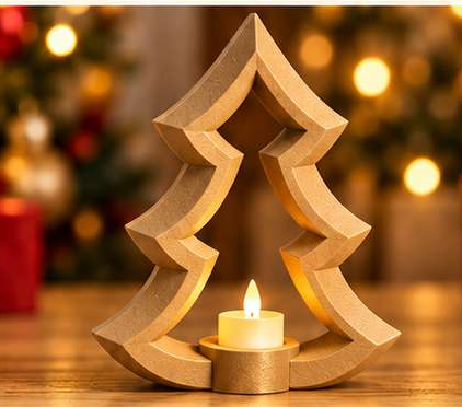 Suporte para vela — árvore de Natal